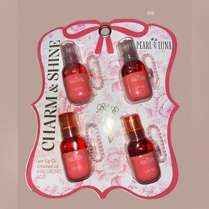 *new* Pearl Luna 4 Piece Lip Oil Set